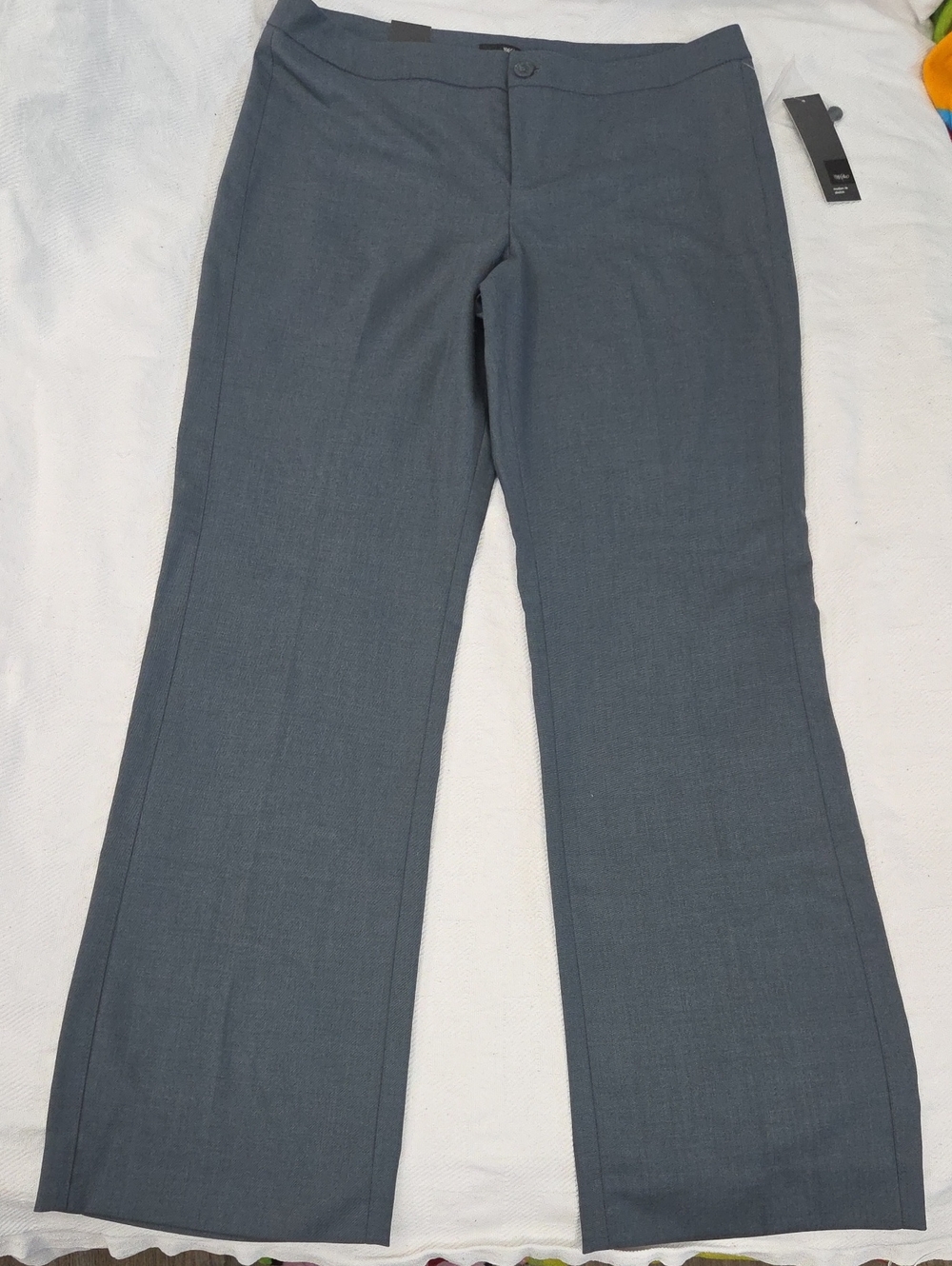 NWT Mossimo Slate Blue Grey Straight Leg Pants 12 🩵2 for $20